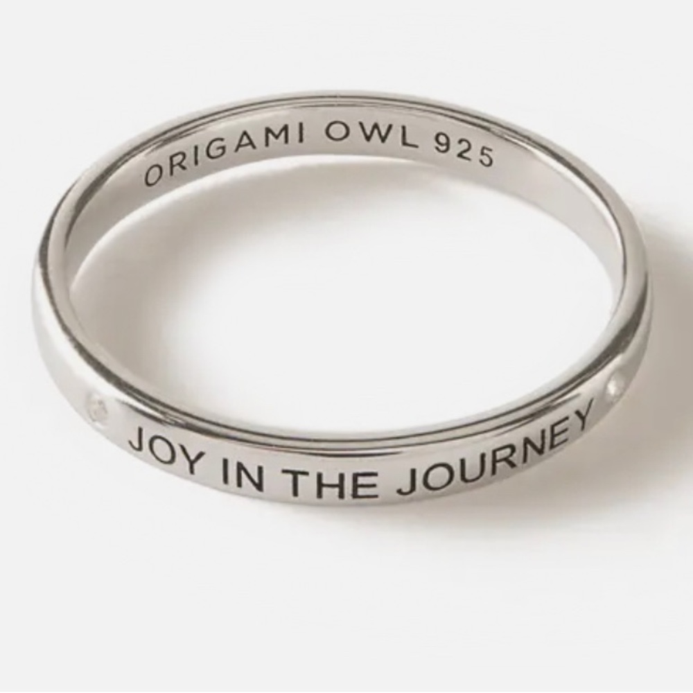 "JOY IN THE JOURNEY" EMPOWERMENT RING WITH CZ